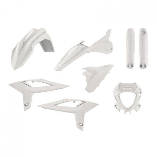 POLISPORT  ENDURO PLASTIC KIT BETA RR 2T,4T RACING   2020-2022 FEHÉR